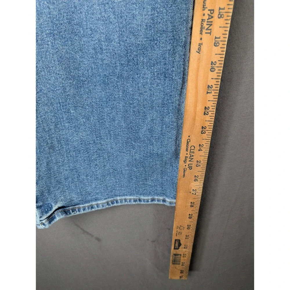 Hollister Relaxed Boot Cut Jeans Mens 31x30 Blue Denim Medium Wash 331D2542